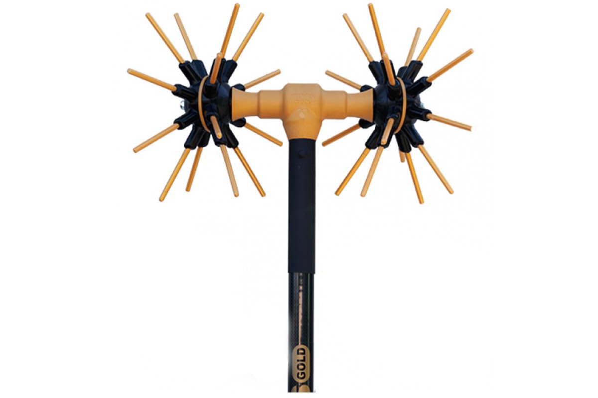 Ηλεκτρική Βέργα Αχινός ''GOLD FULL CARBON 4x4'' (2,65)