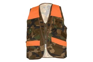 Γιλέκο Κυνηγιού Αετός Παραλλαγής A5 Camo Woodland Χακί