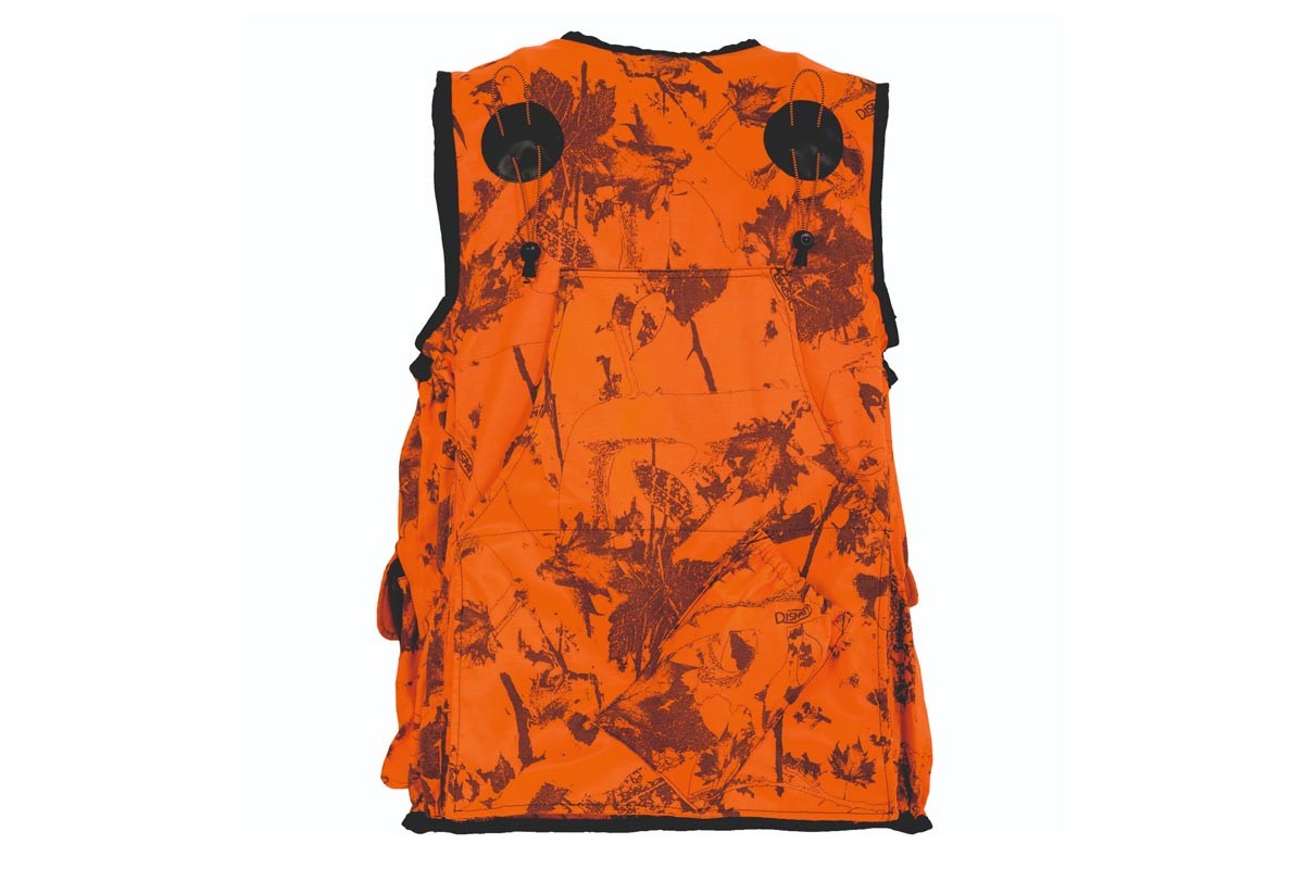 Γιλέκο Κυνηγιού Dispan 14ΠΚ Παραλλαγής Πορτοκαλί