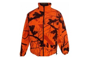  Ζακέτα Αντιανεμική Αετός Fleece Camo Orange