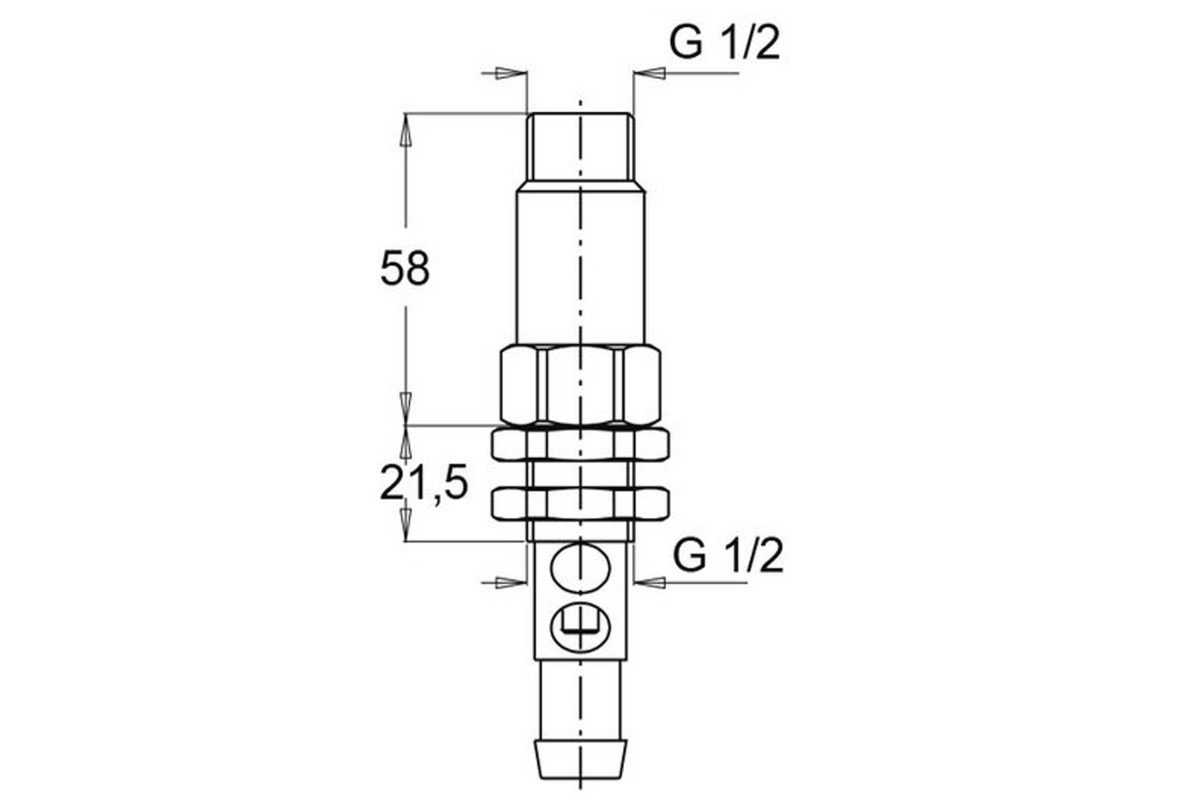 Αναδευτήρας Οριζόντιος Ορειχάλκινος