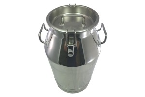 Κάδος Ανοξείδωτος 30 lt με Καπάκι 02Α80 Κάδος Ανοξείδωτος 30 lt με Καπάκι 02Α80