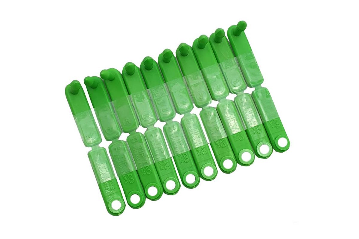 Ενώτια Σήμανσης Παραγωγικών Ζώων - Πράσινα 04K79