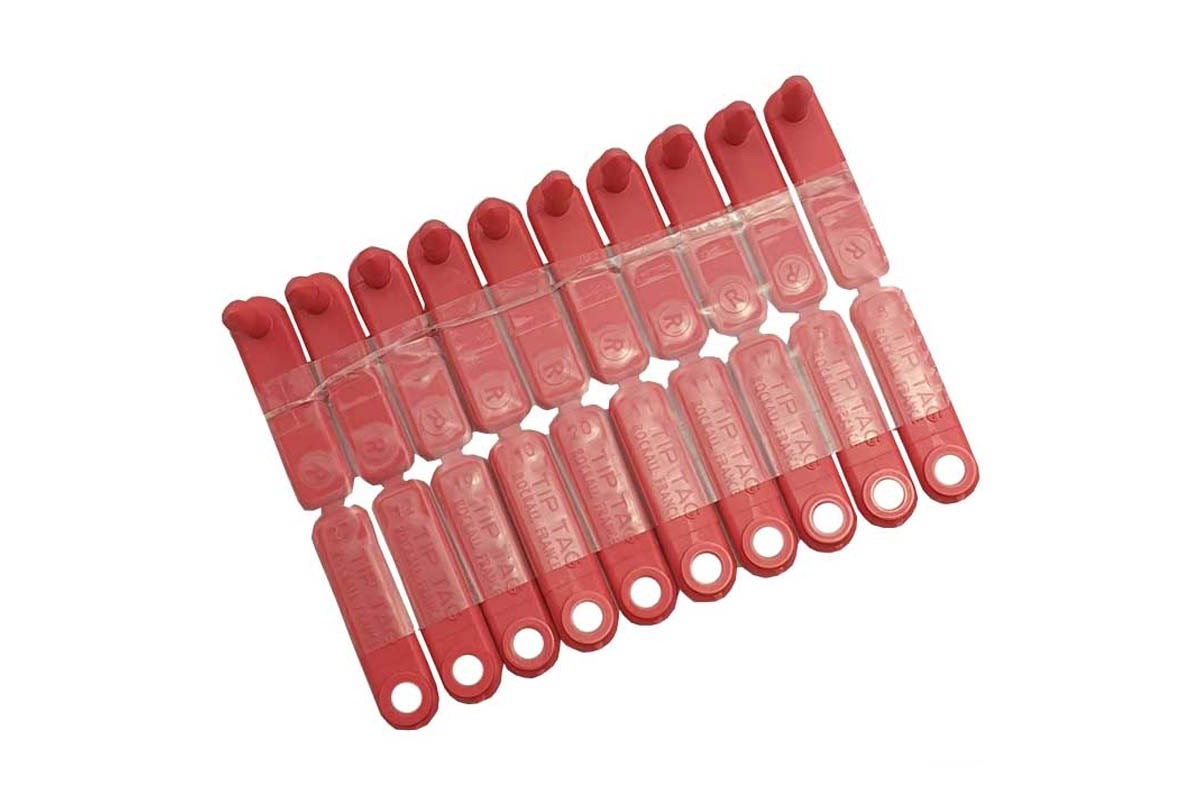 Ενώτια Σήμανσης Παραγωγικών Ζώων - Κόκκινα 04K80