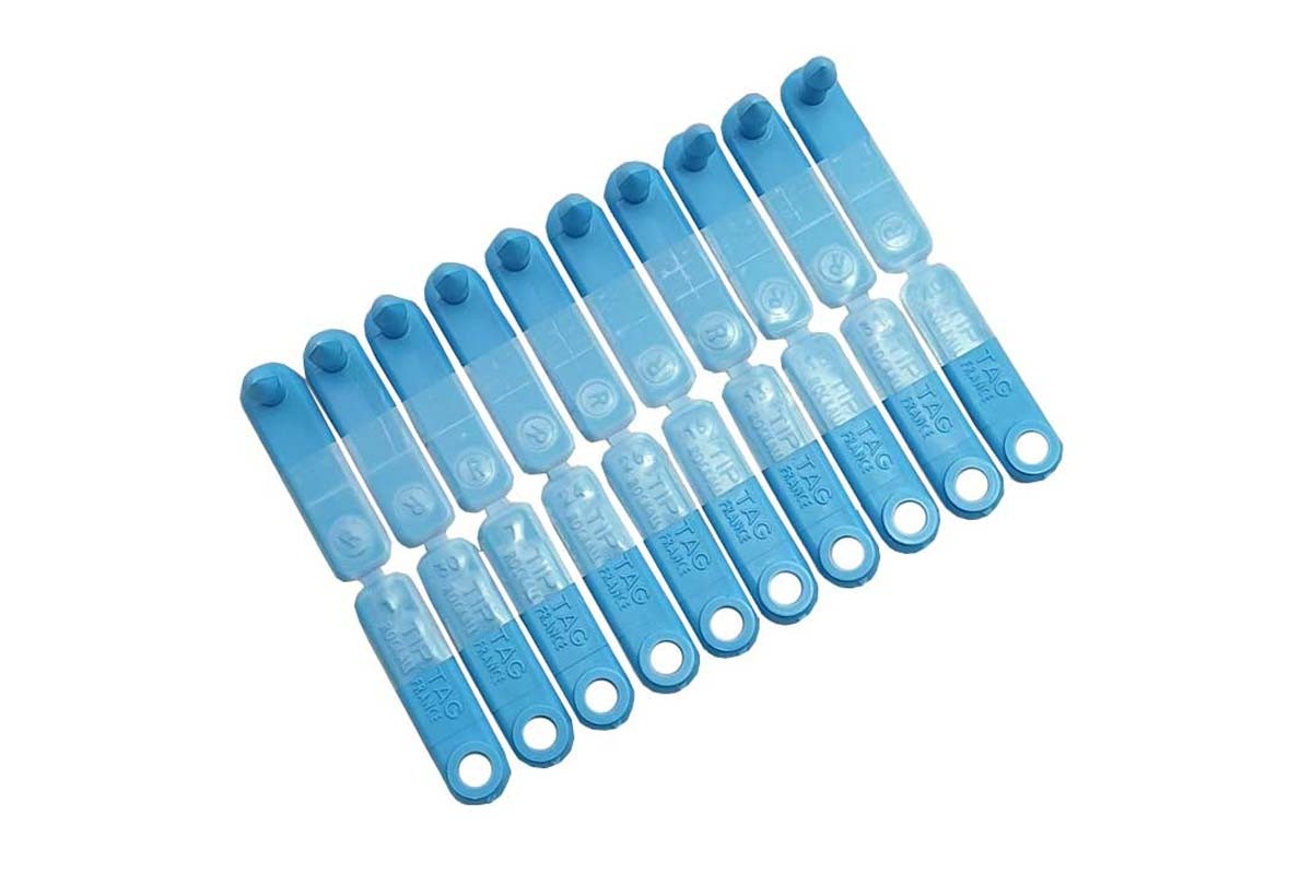 Ενώτια Σήμανσης Παραγωγικών Ζώων - Γαλάζια 04K83