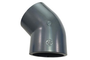 Ημιγωνία PVC Φ75 05Α25