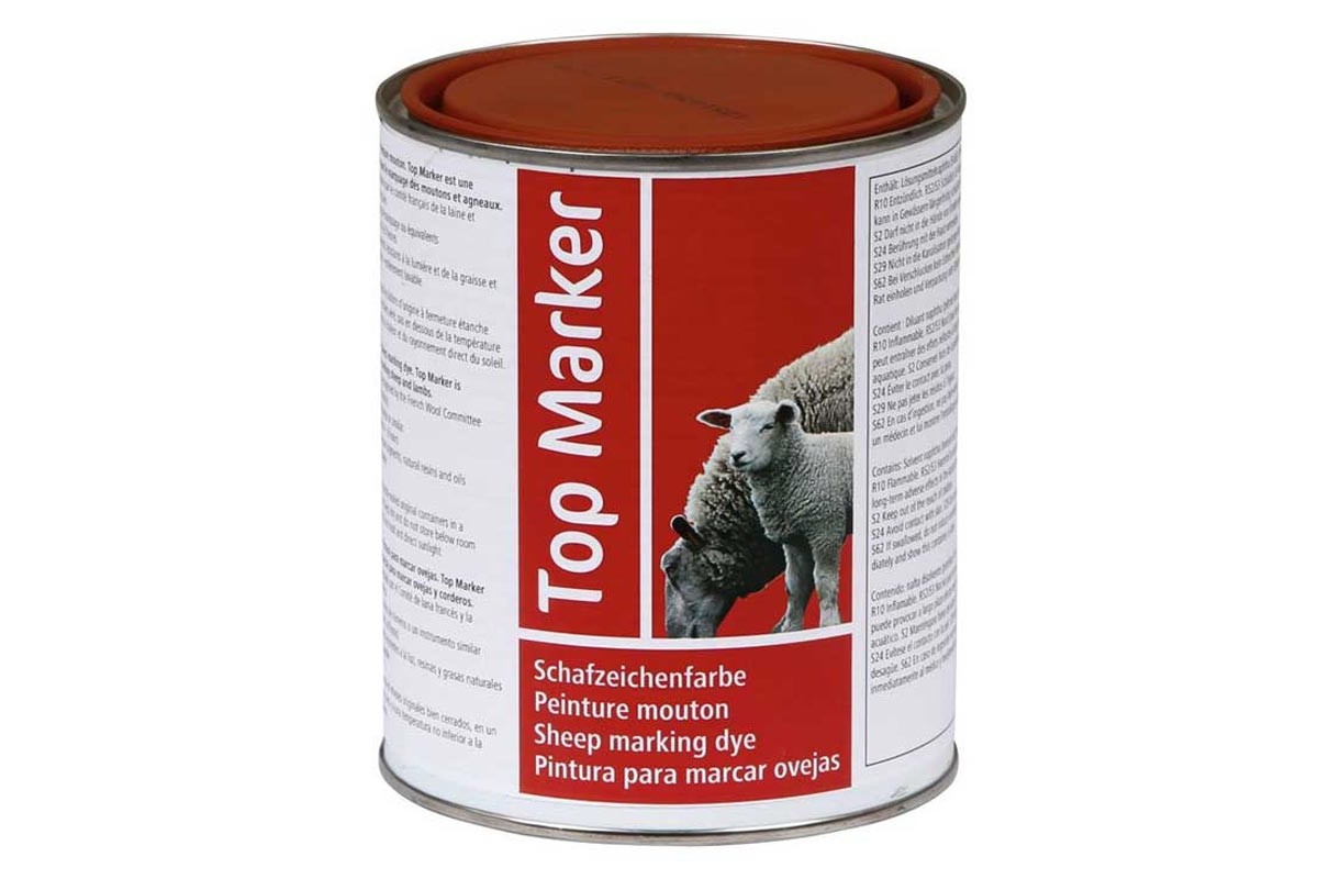 Χρώμα Σήμανσης Ζώων, Κόκκινο 1Kg 07K96