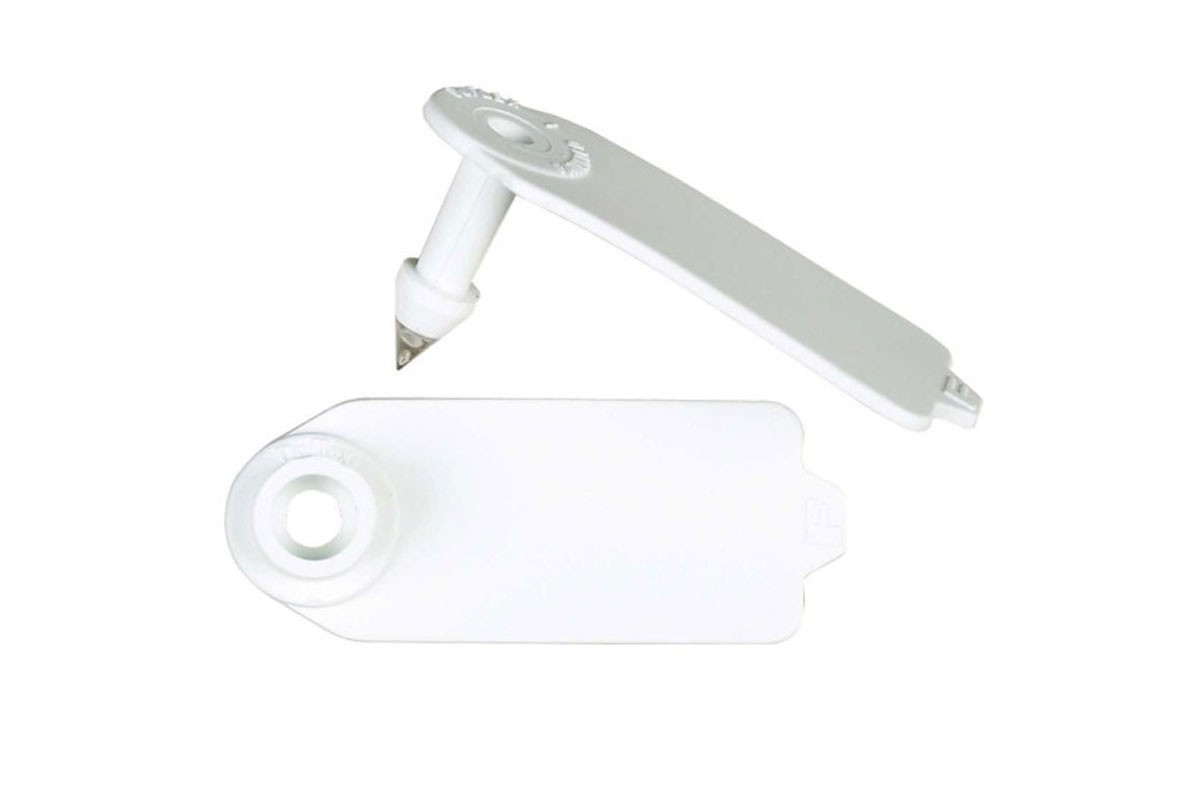 Ενώτια Σήμανσης Παραγωγικών Ζώων - Λευκά 16K12