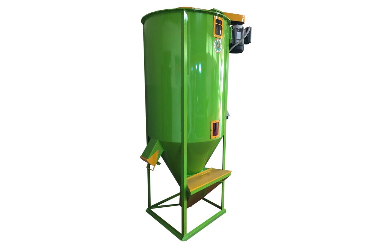 Αναμεικτήρας Κυλινδρικός Μονοφασικός 500kg Κ-500ΣΜ