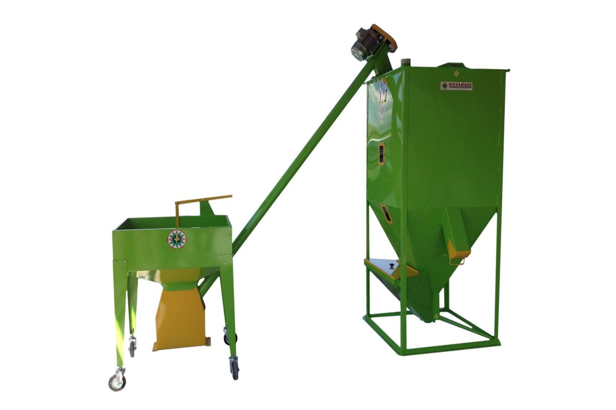 Συγκρότημα Άλεσης Ανάμειξης με Σφυρόμυλο Κ-4320ΤΜ Τετράγωνος 400kg Συγκρότημα Άλεσης Ανάμειξης με Σφυρόμυλο Κ-4320ΤΜ Τετράγωνος 400kg