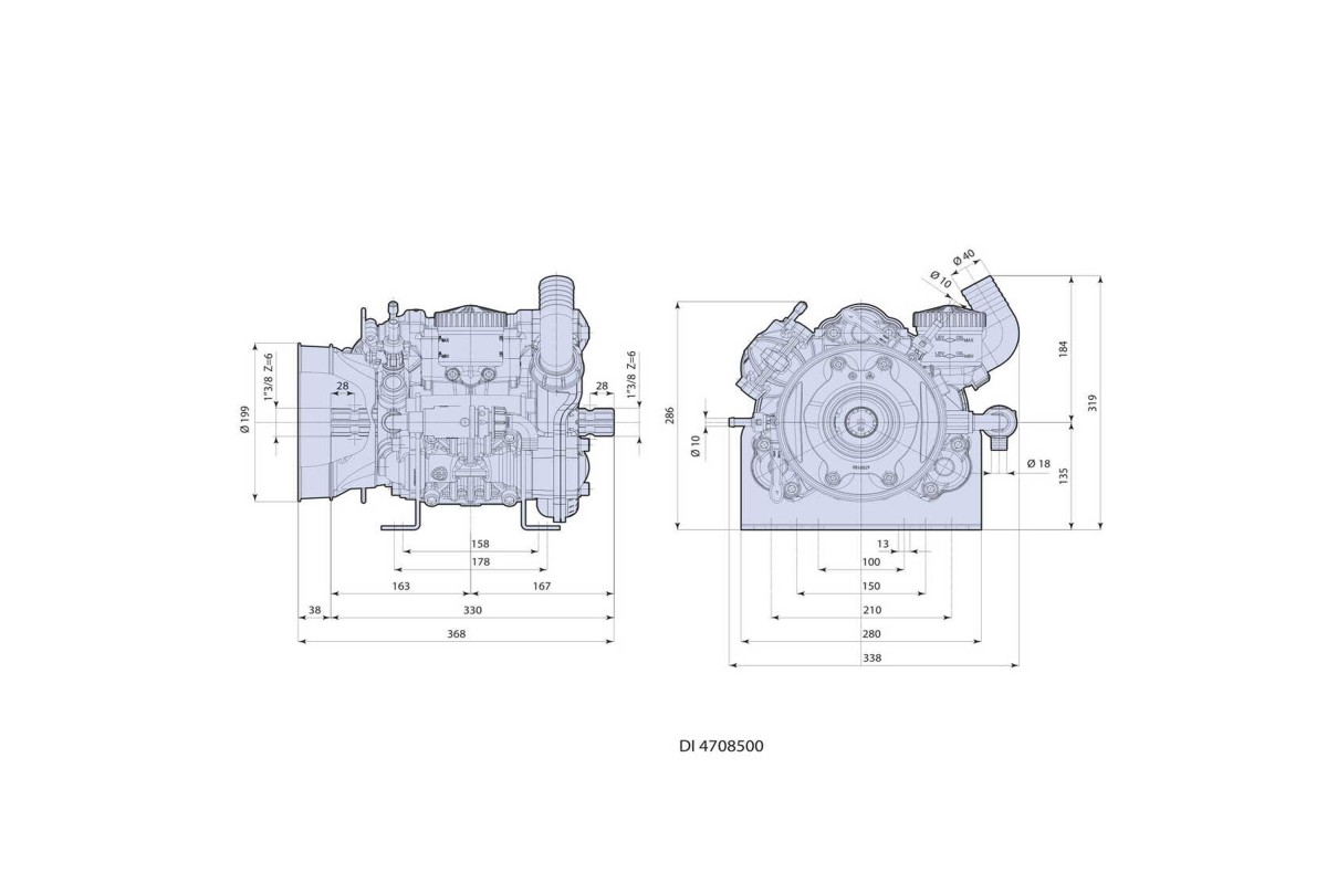 Αντλία Ψεκαστικού BHS 95 BLUEFLEX