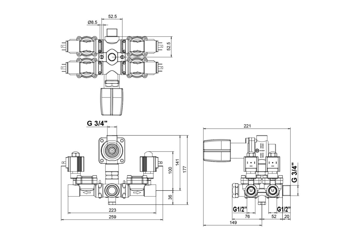 Ηλεκτρικό Χειριστήριο Geoline Sol 4
