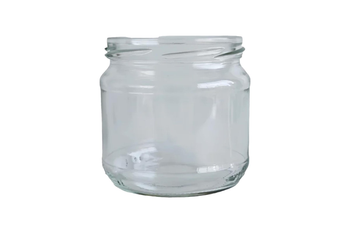 Βαζο Γυαλινο (Για Καπάκι 82) 380ml Βαζο Γυαλινο (Για Καπάκι 82) 380ml