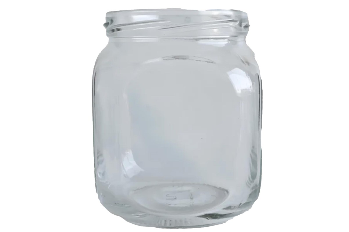 Βαζο Γυαλινο (Για Καπάκι 82) 580ml Βαζο Γυαλινο (Για Καπάκι 82) 580ml