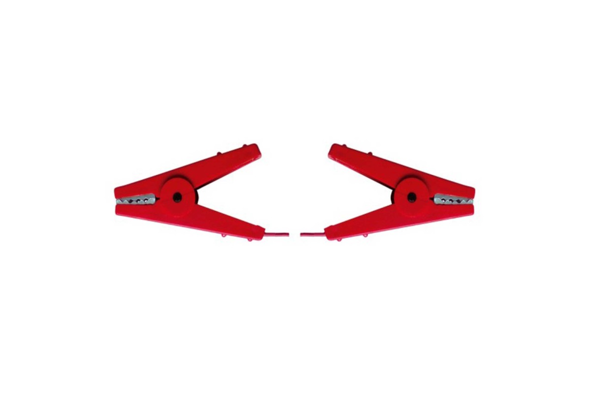 Καλώδιο - τσιμπίδα κόκκινη διπλή Καλώδιο - τσιμπίδα κόκκινη διπλή