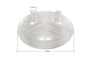 Καπάκι κάδου γάλακτος 2 εξόδων Φ20mm Καπάκι κάδου γάλακτος 2 εξόδων Φ20mm