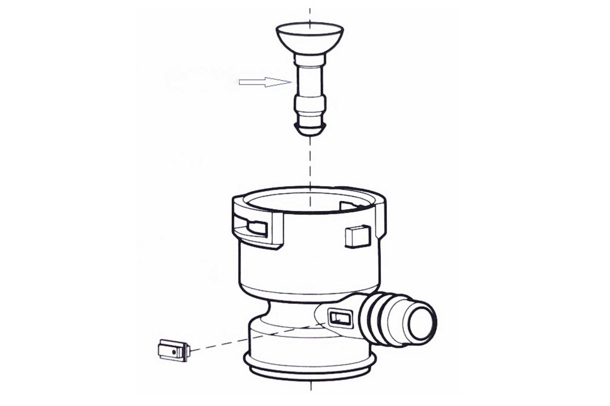 Βαλβίδα για αυτόματο διακοπτάκι ULTRAMILK FLACO