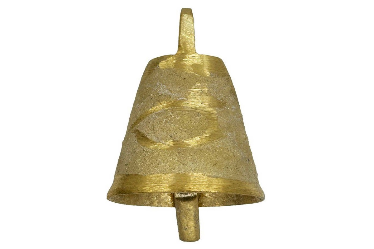 Κουδούνι κυπρί πλακέ 7.0cm 230gr