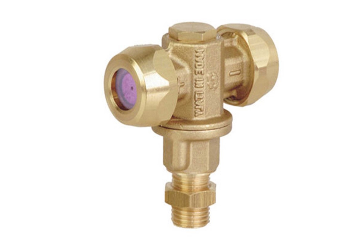 Μπεκ Διπλό Ορειχάλκινο για Τουρμπίνες Ψεκασμού 