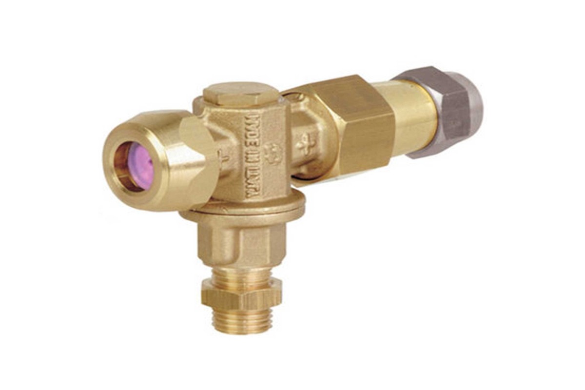 Μπεκ Διπλό Ρυθμιζόμενο Ορειχάλκινο για Τουρμπίνες Ψεκασμού