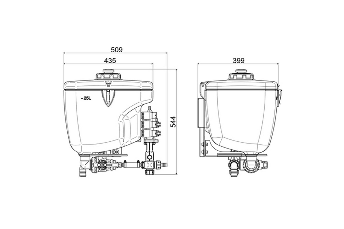 Προ - Μίξερ 25 Litre