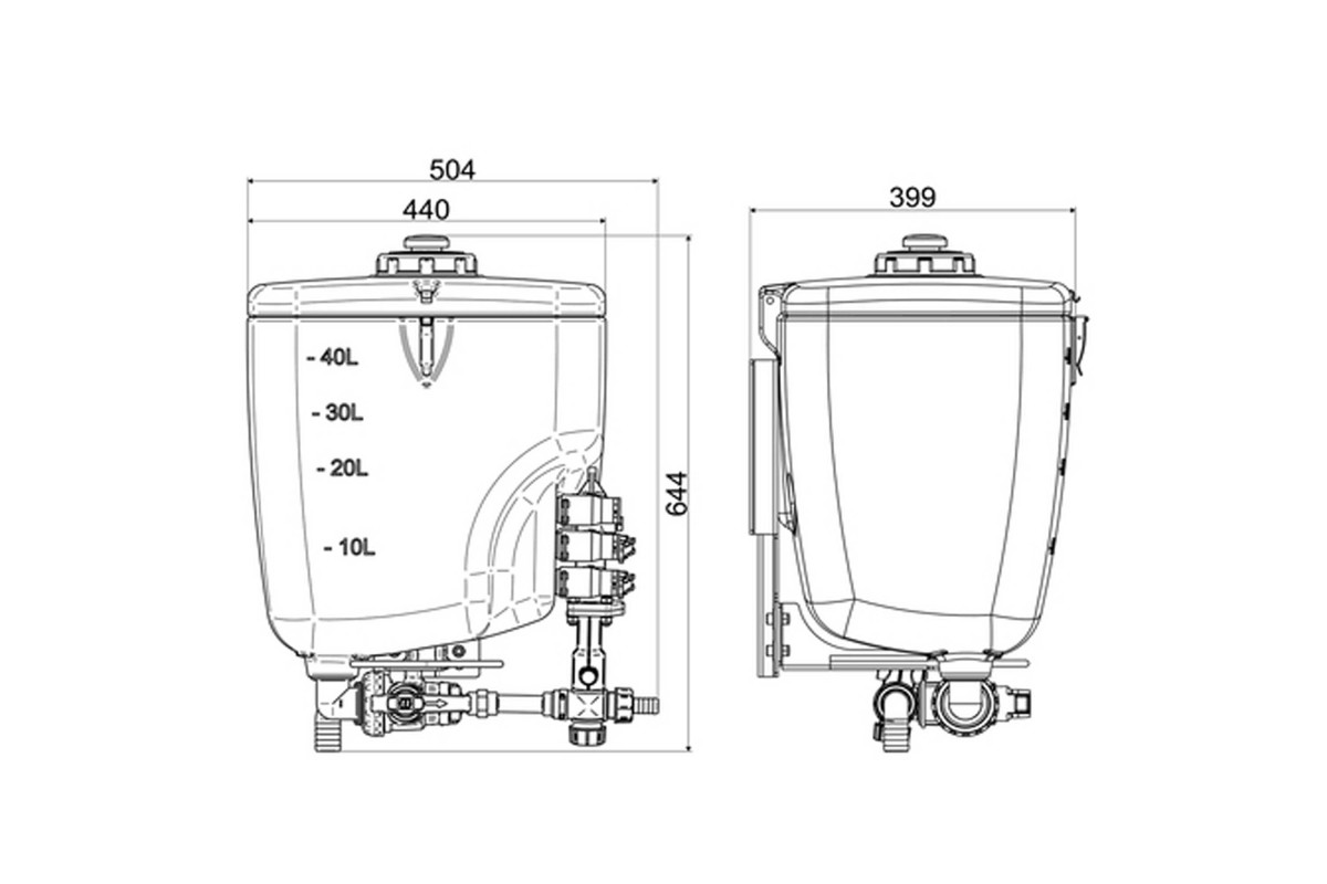 Προ - Μίξερ Geomix 45 Litre