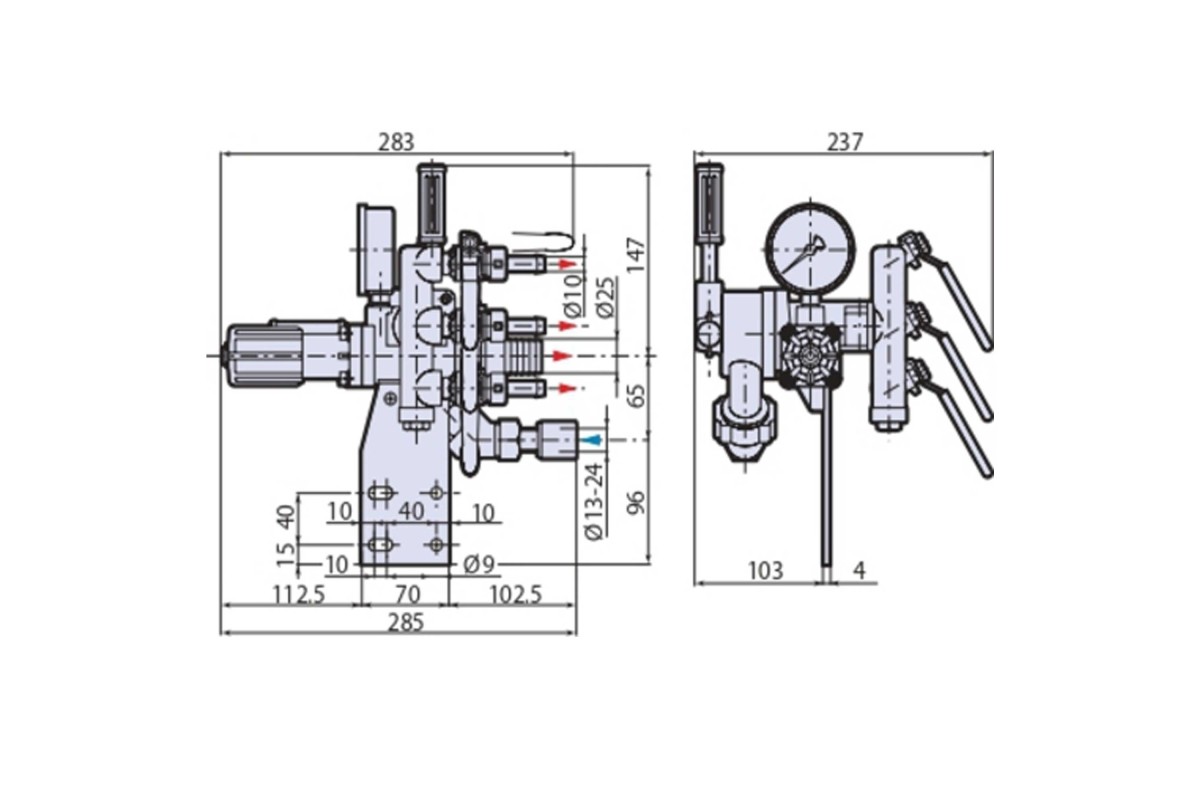 Χειριστήριο Τουρμπίνας AR VDR 50