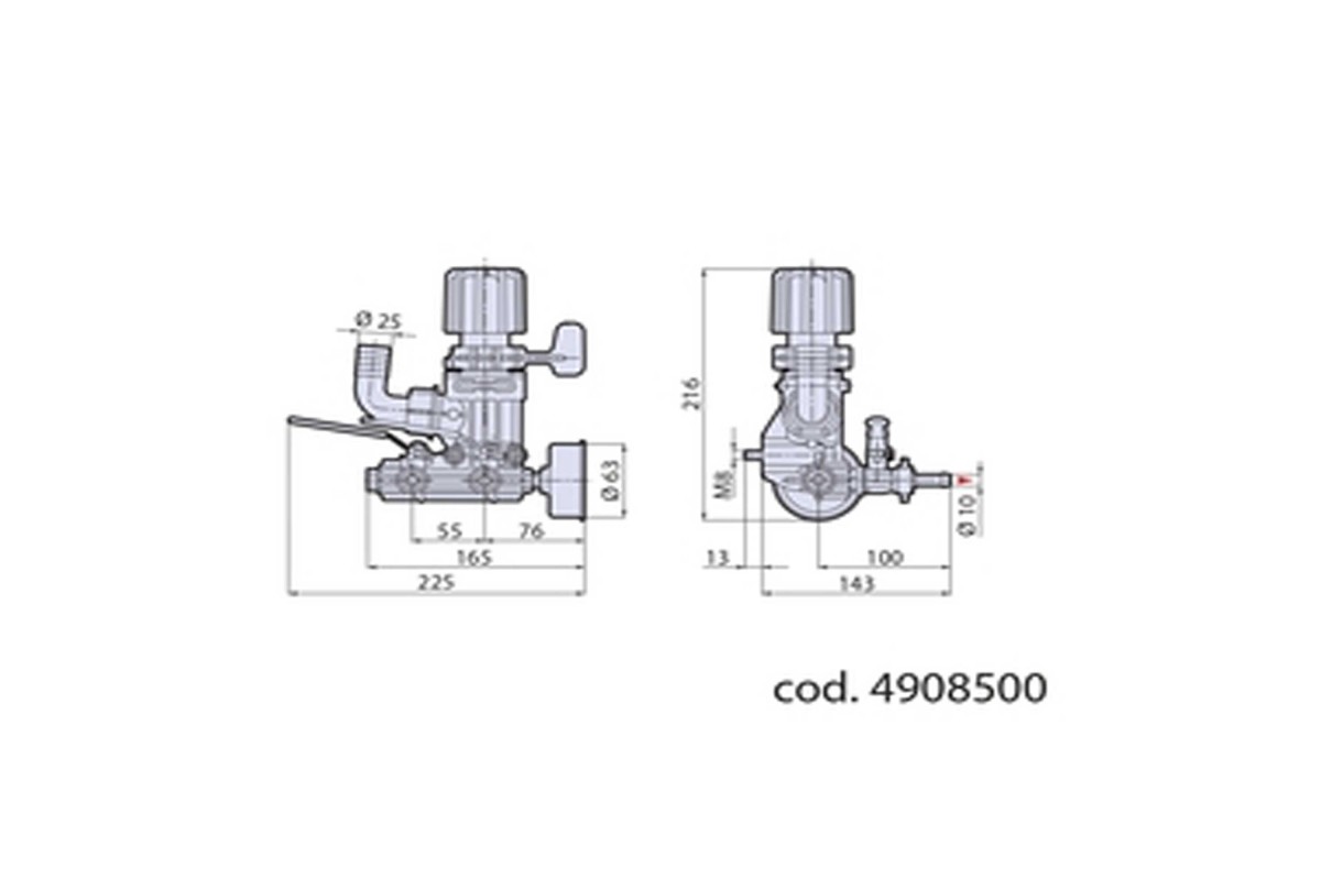 Χειριστήριο Τουρμπίνας AR GMC 40 ΚΑΙ GMC 50