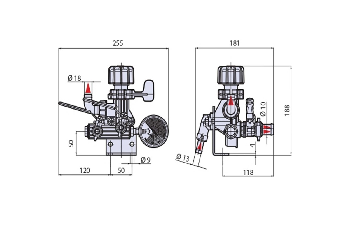 Χειριστήριο Τουρμπίνας AR GR 20 S