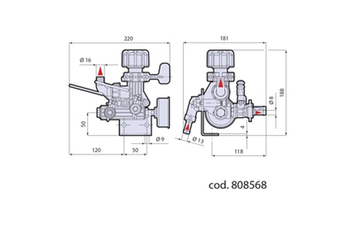 Χειριστήριο Τουρμπίνας AR GR 40